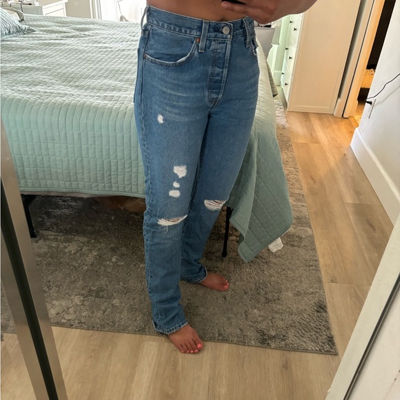 Levi 501 bootcut jeans - Picture 1 of 5